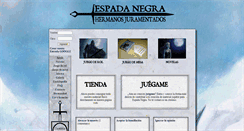 Desktop Screenshot of espadanegra.net